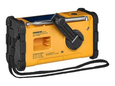 Sangean Electronics MMR-88 Survivor M8 gialloNotfall/Kurbel/Solar Radio Stereo - Imagem 1 de 4