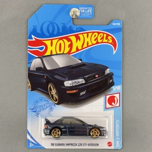 Hot Wheels '98 Subaru Impreza 22b Sti-Version Dark Metallic Blue HW J-Imports - Bild 1 von 10
