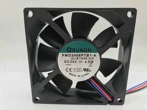 NEW SUNON PMD2408PTB1-A DC24V 4.8W 3-wire Cooling Fan - Picture 1 of 3