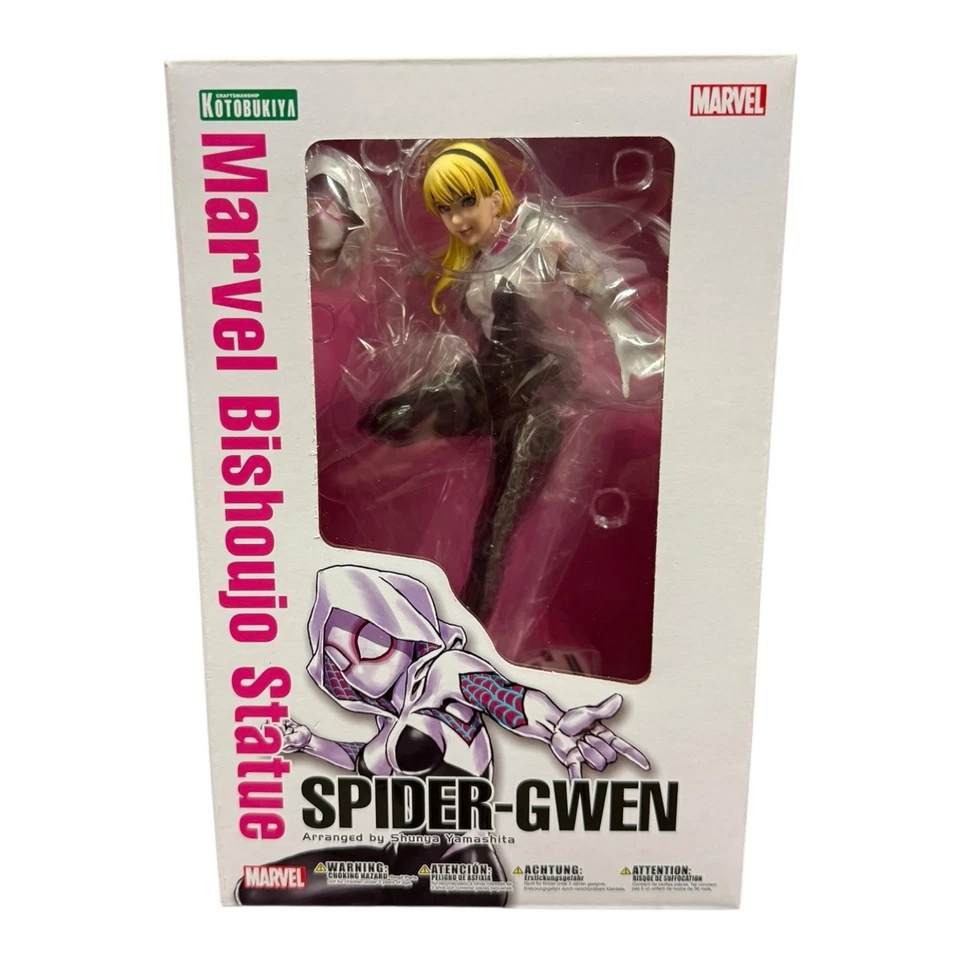 KOTOBUKIYA Marvel Spider-gwen Bishoujo Statue 1st Edition