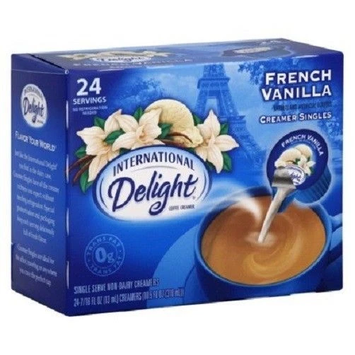 Crema de café de vainilla francesa individual International Delight Foto 1 de 1