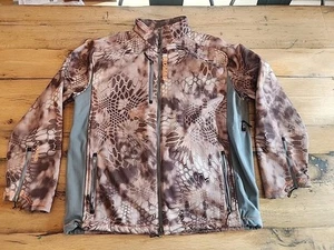 Nomad Jacket Mens 2XL  Kryptek Banshee Camo Full Zip Softshell Hunting - Picture 1 of 13