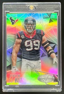 2015 Panini Football Certified J.J. Watt #79 Houston Texans Rainbow Foil 434/499 - Picture 1 of 2