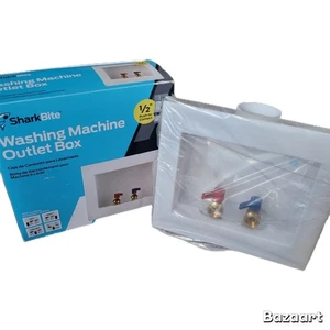 SharkBite 1/2 Zoll Push-to-Connect x 3/4 Zoll MHT Messing Waschmaschine Steckdose - Bild 1 von 5