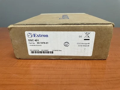 Extron DSC 401 High-Performance 4K/60 HDMI to HDMI Scalers 60-1878-01 - Image 1 of 3