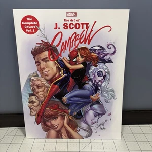 The Art of J Scott Campbell Trade PB Book Complete Covers Vol 1 Marvel 2019 NEW - Picture 1 of 17