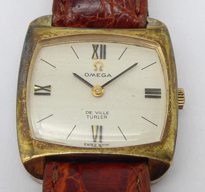 DE COLECCIÓN DAMAS OMEGA DE VILLE CAL. RELOJ PULSERA CUERDA MANUAL 620 ESFERA FIRMADA TURLER Foto 1 de 4