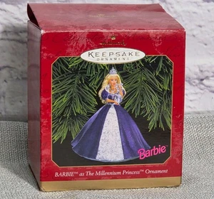 Hallmark Keepsake Ornament Barbie As The Millennium Princess 1999 - Picture 1 of 10