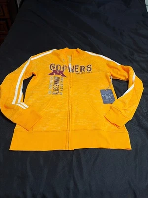 University of Minnesota gophers women's medium kiss zip jacket by blue 84 - Image 1 of 4