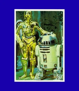 C-3PO & R2-D2 Celebrate 1977 Star Wars Topps/Yamakatsu Large - RARE - Gem Mint - Picture 1 of 1