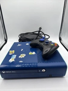 Xbox 360 E Call Of Duty Special Edition Blue Console W/ Controller / Tested - Picture 1 of 10