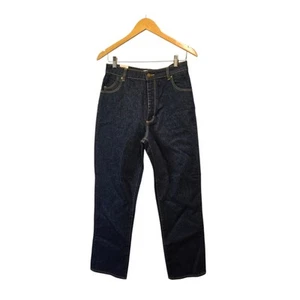 Jeans ROLLAS originali vita alta dritti TAGLIA 9 lavaggio scuro G'Day Mate! - Foto 1 di 4