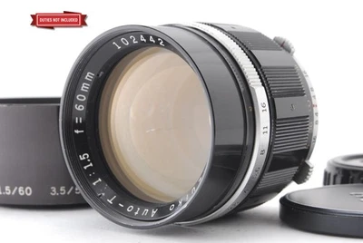[Casi COMO NUEVO] Pluma de lente Olympus G Zuiko Auto T 60 mm f/1,5 F FT FV de JAPÓN Foto 1 de 4