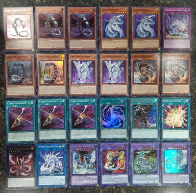 Cyber Dragon DECK CORE Herz Jormungardr Nachster Emergency End - Image 1 of 4