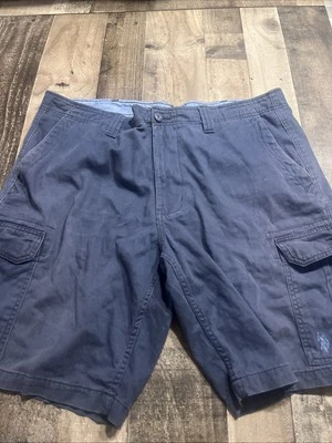 U.S. Polo Assn. Pantalones cortos cargo para hombre azules W40 #1502 Foto 1 de 4