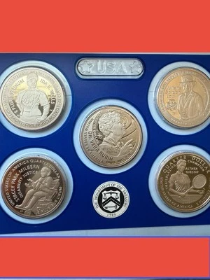 2025 S American Women Clad Quarter Proof Set No Box - Image 1 of 4