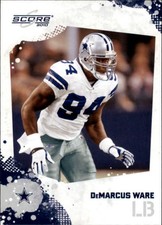 2010 Score Dallas Cowboys Football Card #75 DeMarcus Ware