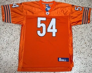 Reebok On Field NFL Chicago Bears Vtg #54 Brian Urlacher Football Jersey Size 52 - Picture 1 of 10