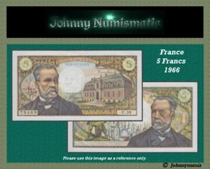 Frankreich 5 Franken 1966 UNC - Bild 1 von 3