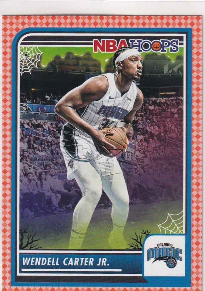 2023-24 HAUNTED HOOPS NBA ORANGE WENDELL CARTER JR. MAGIC BASKETBALL AA-2531 - Image 1 of 1