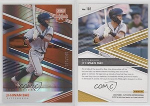 2020 Panini Elite Extra Edition Aspirations Orange /149 Ji-Hwan Bae #102