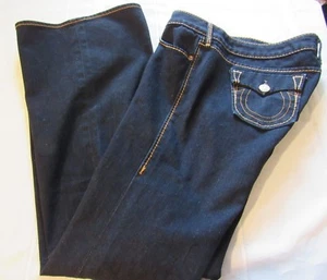 JEANS ACAMPANADOS MUJER TRUE RELIGION AZUL, TALLA 30 - Imagen 1 de 6