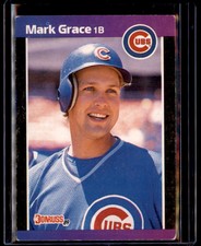1989 Donruss #255 Mark Grace