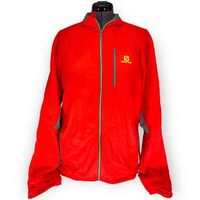 Chaqueta de exterior Salomon Minim Synth Primaloft roja para hombre talla XXL Foto 1 de 4