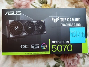 ASUS TUF Gaming GeForce RTX 5070 12GB GDDR7 OC Edition Gaming Graphics Card - Picture 1 of 1