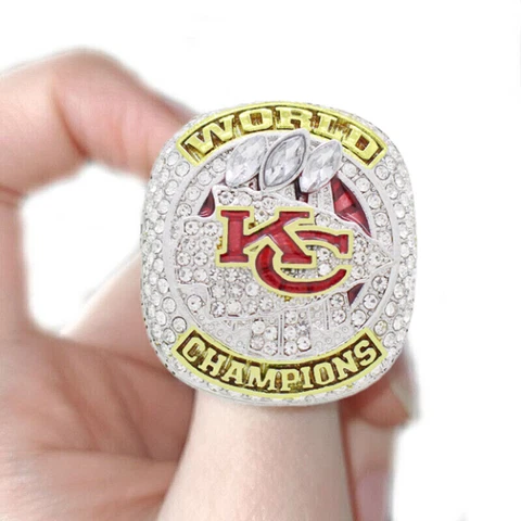 2022-23 Kansas City Chiefs NFL LVII Super Bowl Rings Championship Cover