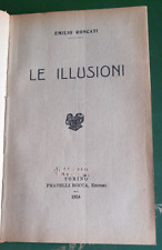 EMILIO RONCATI - LE ILLUSIONI - Fratelli Bocca, 1924