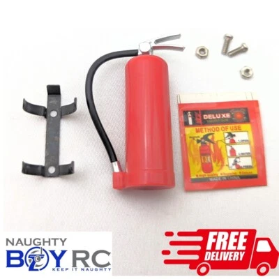 RC Rock Crawler Fire Extinguisher 1/10 Scale Truck Accessory Car Part Axial TRX4 - Image 1 of 4