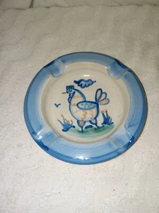 M. A. Hadley Pottery Chicken Rooster Ashtray 5" Unused - Picture 1 of 2