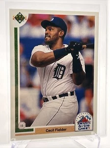 1991 Upper Deck Final Edition Cecil Fielder Card #82F Mint FREE SHIPPING - Picture 1 of 3