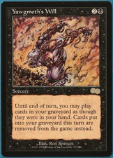 Yawgmoth's Will Urza's Saga NM Black Rare MAGIC MTG CARD (ID# 247297) ABUGames