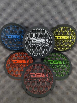 1pc Flat ABS plastic Audio Protective Speakers Grille DS18 Audio Mesh Grid - Image 1 of 4