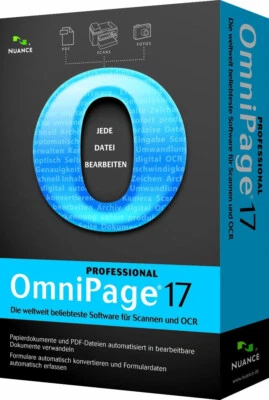 Nuance OmniPage 17 Professional OCR Software  NEU eingeschweißt - Bild 1 von 2