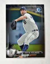 2017 17 Bowman Chrome Base #19 Justin Verlander