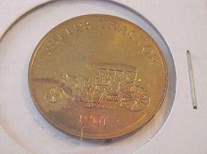 1969 Franklin Mint Gedenkwagen Medaille 1901 Phelps Traktor #2 - Bild 1 von 2