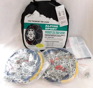2319 Alpine Sport LT Tire Chains, Never Used - Bild 1 von 4