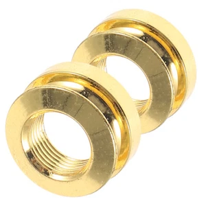 2 Piezas Pastilla de Guitarra Enchufe Correa Botón Acústico Auto Endpin Cap - Imagen 1 de 12