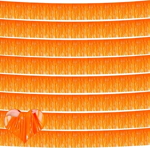 10 Pack 10 Feet Foil Fringe Garland Metallic Tassle Banner Wall Hanging Tinsel S - Picture 1 of 45