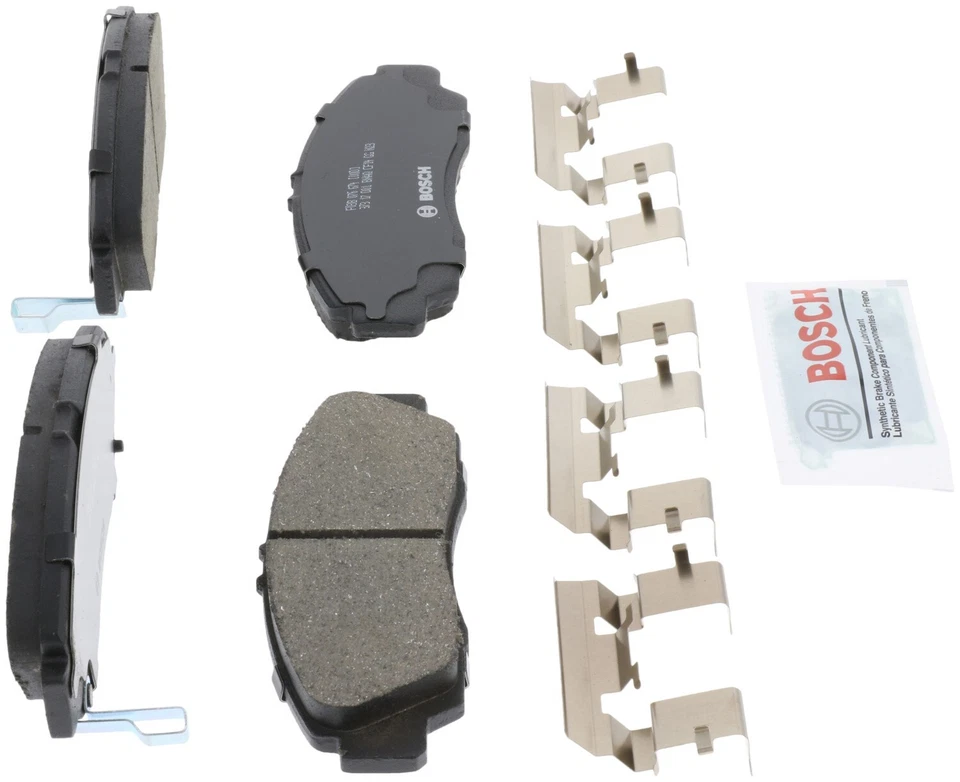 For 1999-2004 Acura RL Bosch QuietCast Ceramic Brake Pads Front 2000 2001 2002 - Image 1 of 4