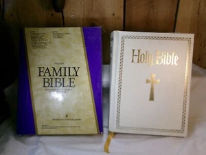Vintage Nelson Family Bible ~ The New American Bible ~ Red Letter Edition - Bild 1 von 13