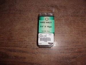 Chiodi Filo Torre Mfg 3/4" X 16Ga 2 OZ PK Inox 72838 - Foto 1 di 2