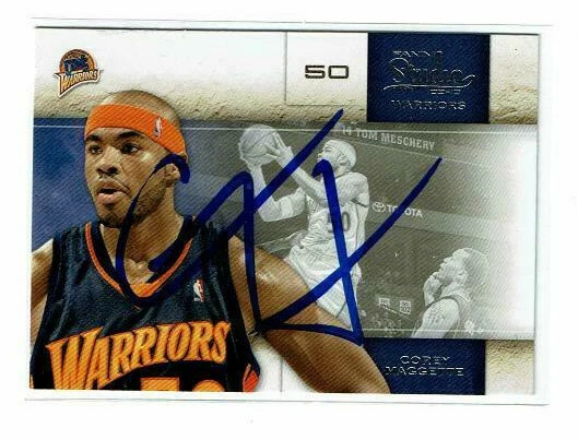 Corey Maggette Firmado Autografiado 2009-10 Panini Studio #33 Golden State Warrior Foto 1 de 1