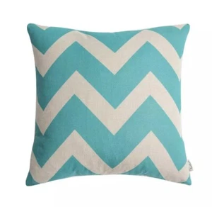 18" Square Decorative Pillow Cover Home Decor Geometric pattern   - Picture 1 of 4