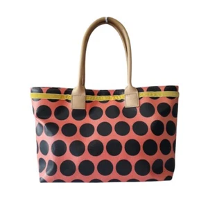 Tsumori Chisato Carry Pink Black Polka Dot Tote Bag - Picture 1 of 10