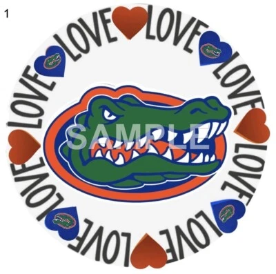 Florida Gators VINIL ferro na transferência (escolha de 1) - Imagem 1 de 4