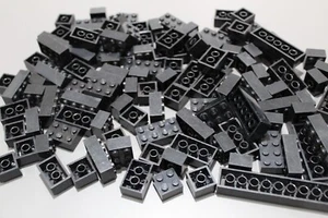 LEGO System 100 Basic Bausteine Basicsteine zweireihig schwarz black #4052 - Bild 1 von 1